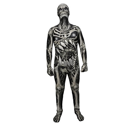 Morphsuits, Disfraz infantil Esqueleto, Skull and Bones, Large , color/modelo surtido