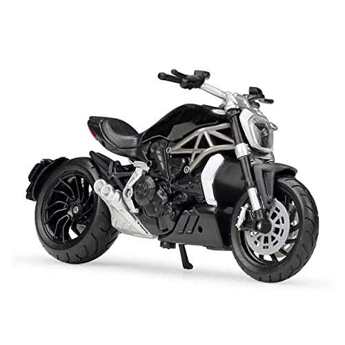 Motocicleta Modelos a Escala, Diecast Model Motorcycle for BB-URA-GO 2016 XDIAVEL S 1:18 Modelo de Motocicleta Die-Motory Modelo Metal Bike Toy for niños Regalo