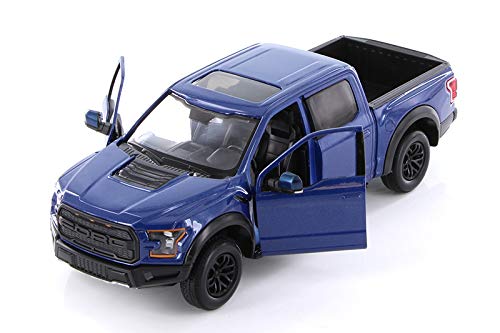 Motormax 79344 Ford F-150 Raptor Azul Metálico 2017 Escala 1:24