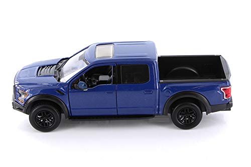 Motormax 79344 Ford F-150 Raptor Azul Metálico 2017 Escala 1:24