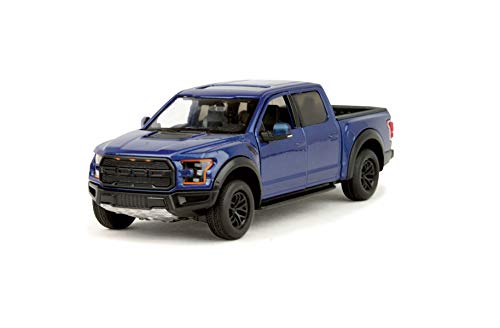 Motormax 79344 Ford F-150 Raptor Azul Metálico 2017 Escala 1:24