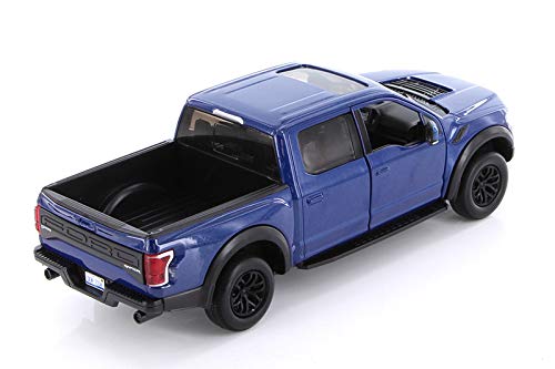 Motormax 79344 Ford F-150 Raptor Azul Metálico 2017 Escala 1:24