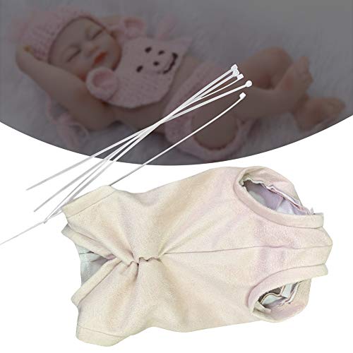 MOVKZACV Cuerpo de tela para 18/22/28 "Reborn Baby Toddler Newborn Doll Kit Suministro Bebé Niño Muñeca Accesorios