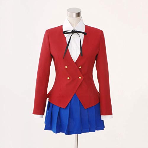 Mr.LQ Anime Tiger Dragon Toradora Cosplay Taiga Aisaka Cosplay Disfraz Uniformes Escolares