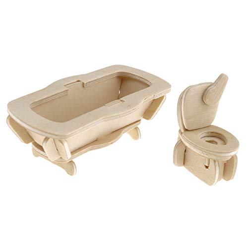 Muebles delicados de la casa Muñecas de madera Juguete Miniatura Silla de bebé Litera Juego de imaginación Niños Regalo de niños