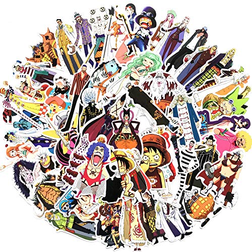 Multiculture One Piece - Pegatinas decorativas de vinilo (75 unidades)