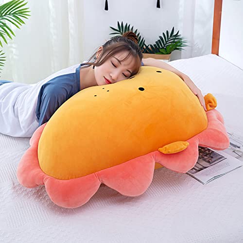 Muñeca De Gaviota Animal De Dibujos Animadosuna Gran Almohada De Algodón De Plumón Gordo Muñeca para Dormir Lindo Animal Almohada Cojín Regalo Creativo Juguete De Felpa