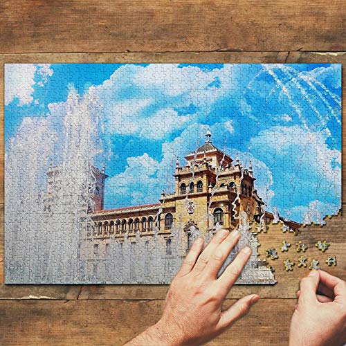 Museo Nacional de Escultura de España Valladolid Puzzle 1000 Piezas para Adultos Familia Rompecabezas Recuerdo Turismo Regalo