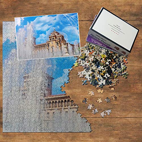 Museo Nacional de Escultura de España Valladolid Puzzle 1000 Piezas para Adultos Familia Rompecabezas Recuerdo Turismo Regalo