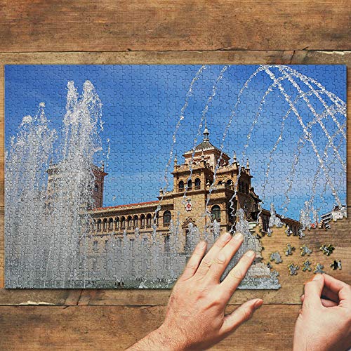 Museo Nacional de Escultura de España Valladolid Puzzle 1000 Piezas para Adultos Familia Rompecabezas Recuerdo Turismo Regalo