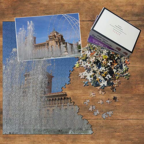 Museo Nacional de Escultura de España Valladolid Puzzle 1000 Piezas para Adultos Familia Rompecabezas Recuerdo Turismo Regalo