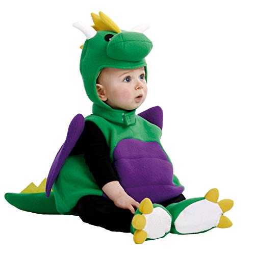 My Other Me Me-203297 Disfraz de bebé dinosaurio, 0-6 meses (Viving Costumes 203297)