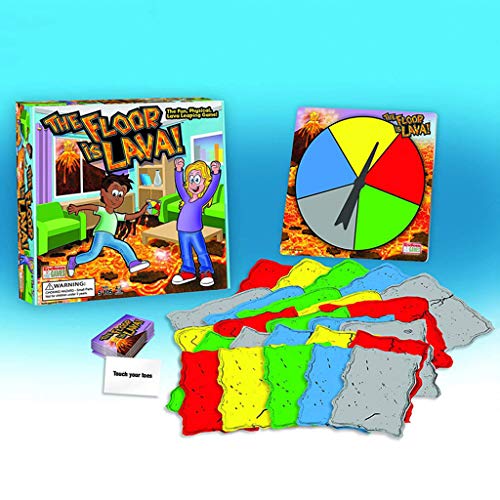 MYBOON - Juego de Mesa Giratorio Giratorio para Escritorio, Dados, no pisar Caca, Adultos, niños, plastilina, Limo, Juguete Educativo, Actividad Interior al Aire Libre, Mantel