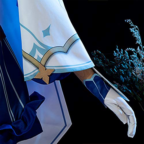 Myste Genshin Impact Cosplay Disfraz de Sucrosa Halloween Cosplay traje con ricos accesorios para fiestas, festivales, carnaval, regalos creativos para niñas y mujeres, L