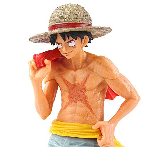 MYXFASITA Navidad 20 cm One Piece Monkey D Luffy Portada de la Revista del 20 Aniversario PVC Figura de acción de colección Modelo muñeca de Juguete EYN474