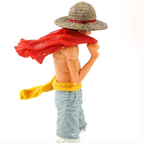 MYXFASITA Navidad 20 cm One Piece Monkey D Luffy Portada de la Revista del 20 Aniversario PVC Figura de acción de colección Modelo muñeca de Juguete EYN474