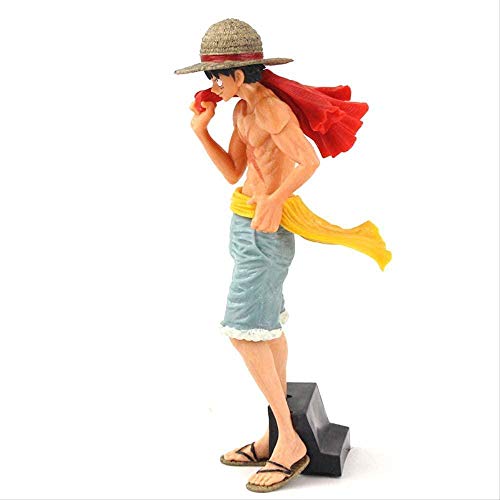 MYXFASITA Navidad 20 cm One Piece Monkey D Luffy Portada de la Revista del 20 Aniversario PVC Figura de acción de colección Modelo muñeca de Juguete EYN474