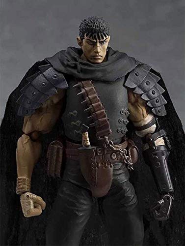 MYXFASITA Navidad Berserk Guts Versión movible repintada/Estatuas estáticas de Anime/Modelo de Personaje de PVC/Fans del Anime y coleccionables Favoritos de Otaku/Artículos decorativosQA