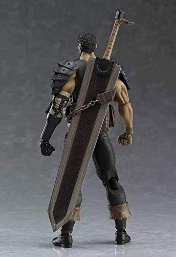 MYXFASITA Navidad Berserk Guts Versión movible repintada/Estatuas estáticas de Anime/Modelo de Personaje de PVC/Fans del Anime y coleccionables Favoritos de Otaku/Artículos decorativosQA