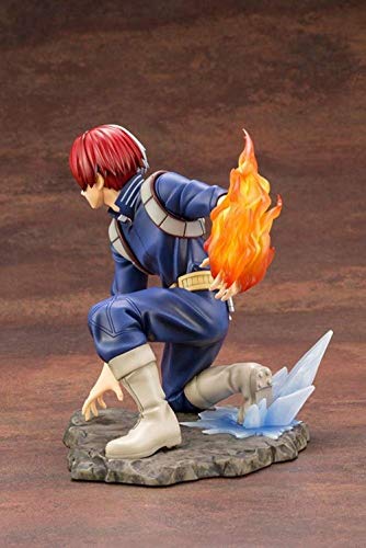 MYXFASITA Navidad My Hero Academia Todoroki Shouto 1/8 Squat/Anime Static Statues/PVC Character Model/Anime Fans and Otaku Favorite Collectibles/Artículos Decorativos/Juguetes para Adultos P96QA