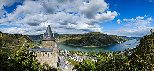 NA Jigsaw For Kid Landscape Architecture Scenery Mountains Rivers Castles Panorama Burg Adult Jigsaw Puzzle Children Games Jigsaws 500 Pieces Puzzle