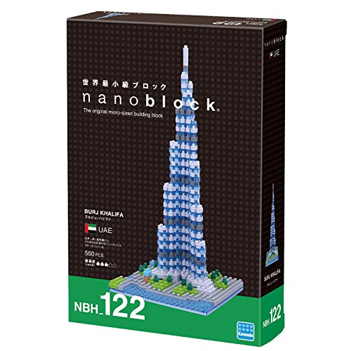 Nanoblock NAN-NBH122 Burj Khalifa - Puzzle 3D