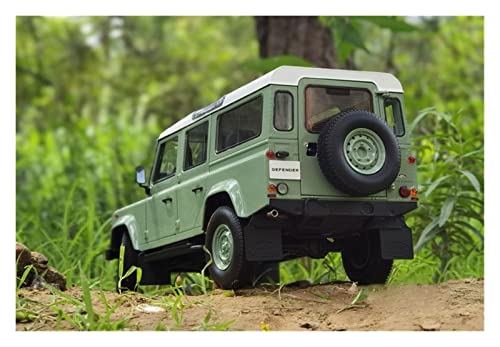 NHDTM Kit Juguetes Coches Metal Resistente 1/18 para Land Rover Defender 110 SUV Aleación Modelo De Coche Metal Colección De Regalos Juguetes De Exhibición Maravilloso Regalo (Color : C)