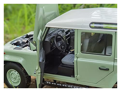 NHDTM Kit Juguetes Coches Metal Resistente 1/18 para Land Rover Defender 110 SUV Aleación Modelo De Coche Metal Colección De Regalos Juguetes De Exhibición Maravilloso Regalo (Color : C)