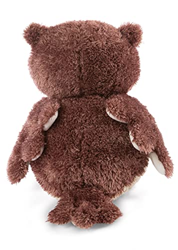 NICI 48079 Oscar - Búho de Peluche (50 cm, Cabezal Giratorio), Color marrón