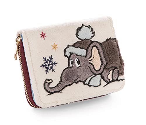 NICI- Billetera Elefante Amadou 12x9,5cm, Color Beige (47301)