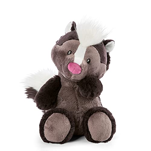 NICI Chiala la tierna 35cm – Mofetas, niños y bebés – Peluches Esponjoso para abrazar y Jugar – Juguetes Suaves para Mascotas – Colección Forest Friends, Color Negro/Gris, 35 cm (47343)