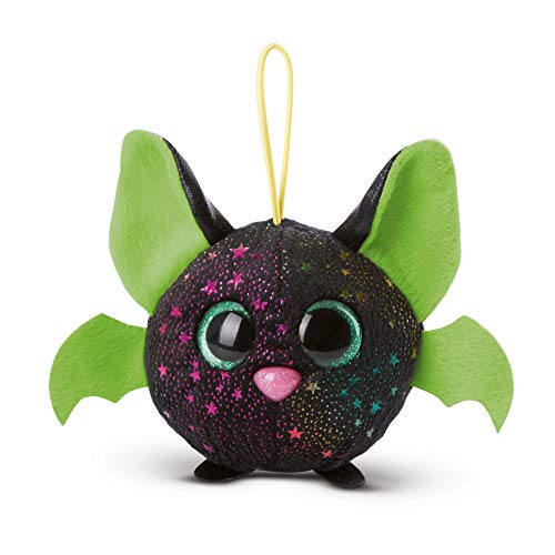 NICI- Colgante c/Banda elástica NICIdoos Ballbies, Murciélago 9cm, Color Negro (46870)