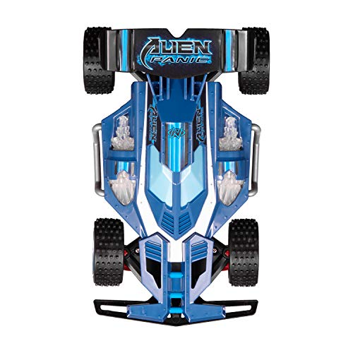 Nikko - Carreras Buggies - Coche direccional - Coche teledirigido - Coche RC para niños - Alien Panic Blue