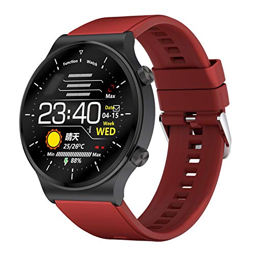 Nobranded Reloj Inteligente C12 Music Sports para Hombres, Compatible con Llamadas de Fitness y Llamadas Bluetooth para teléfonos Android - Color 05