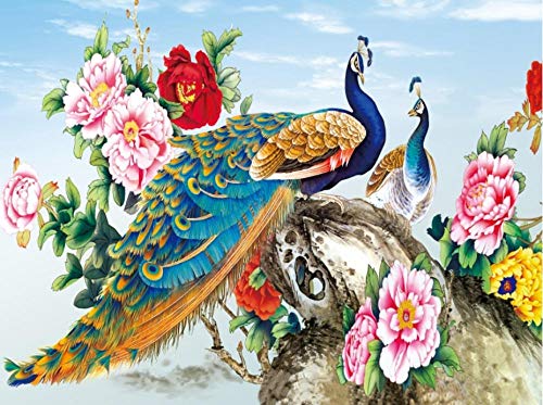 Nonebranded Impossible Puzzles Puzzle Games For Teens - 500 Piece Jigsaws Jigsaw Puzzles Adults Difficult Jigsaw - Ilustración De Flores Y Pájaros