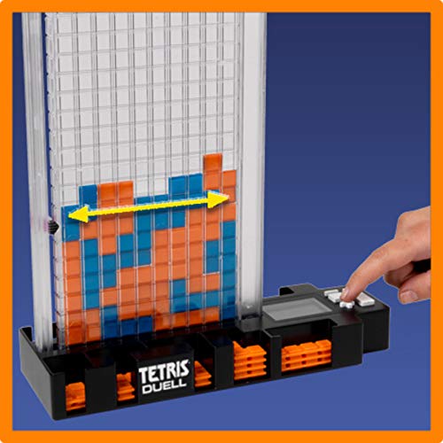 Noris 606101799 Tetris Duell, el Juego de Estrategia de uno contra uno para Grandes y pequeños, a Partir de 6 años