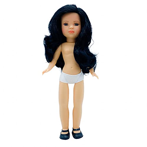 Nueva muñeca Simona 2021 Desnuda de 40 cm edición Limitada 100% Vinilo. Hermana de Sintra Fabricada en España por Folk Artesanía. Similar Nancy Famosa (Pelirroja Ojos Verdes)