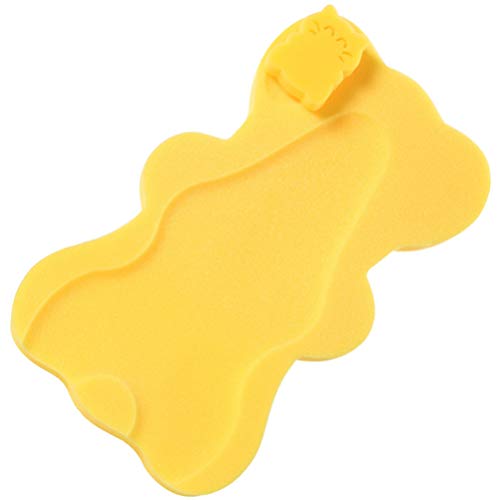 NUOBESTY Esponja de Baño para Bebés Antideslizante Alfombra de Baño para Bebés Suave Almohadilla de Baño para Bebés Soporte para Asiento de Ducha Almohadilla Flotante para Bebé Niño Recién