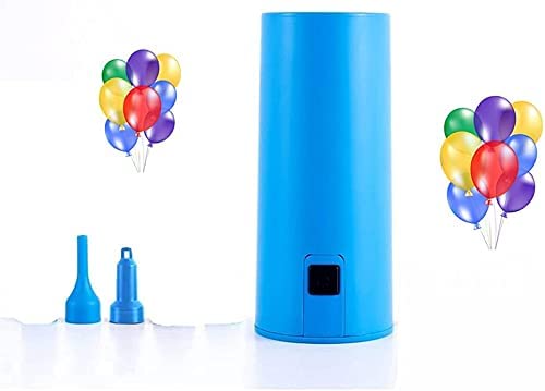 OBEST Bomba de Globos eléctrica. Inflador de Globos portátil, 2 in 1 Rápida Inflar/Desinflar Ideal para Fiestas, Bodas, Cumplea?os, Actividades promocionales y decoración de Festivales