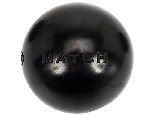 Obut Match - Bolas de petanca negras (0, 76 mm), Negro
, 700g