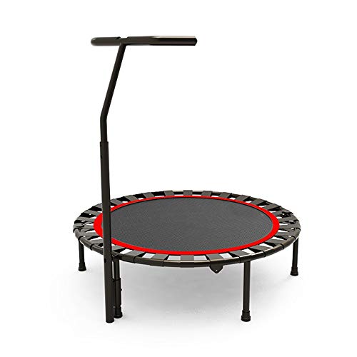 OFFA 40" Trampolín Cama Elastica Fitness Aptitud Trampolines Plegables for Adultos De Los Niños, Ajustable con Barandilla Entrenamiento De Ejercicio, De Carga Máxima De 150 Kg (Size : 40 Inches)