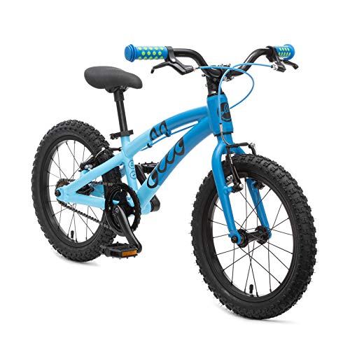 ollo Bikes Bicicleta Infantil 16 Pulgadas a Partir de 4-5 años, para niños y niñas, Ligera 6,6 kg – Azul