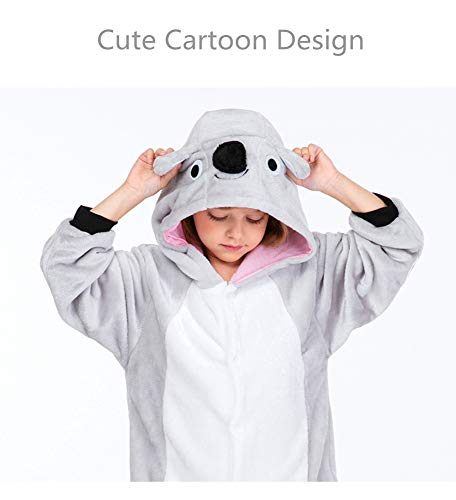 Onesie Mono Pijamas Mujeres Ropa de Dormir Cálida Ropa para el Hogar Punto Animal Traje de Cosplay Cartoon Atuendo Playsuit Pijama de Franela Mono Ropa de Casa unisex