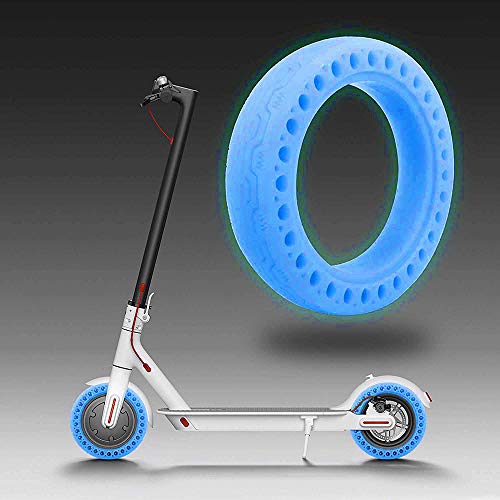 ONEVER Neumático sólido de Goma para Scooter eléctrico, Neumático sin Tubo Fluorescente Compatible con el reemplazo de la Rueda del neumático de Scooter Xiaomi Mijia M365