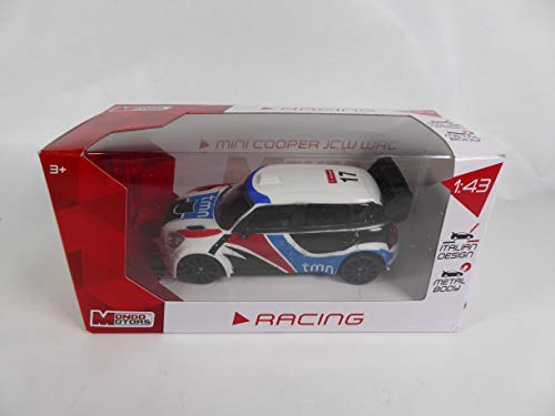 OPO 10 - Coche Compatible con Mini Cooper JCW WRC Rally 1:43 Mondo Motors Racing (Mini)