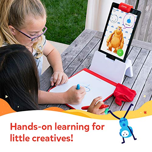 Osmo-Juego de Monstruos-Edades de 5 a 10 años-Resuelve Problemas de Historia de Aventura y Dibujo-para iPad y Tablet Fire-Requiere Base (902-00016)