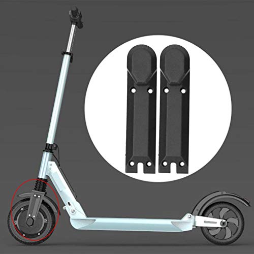 OUKENS Carcasas de Rueda de Scooter, 2 unids/Set Carcasa Protectora de Cubierta de Rueda Delantera para reemplazo de patineta eléctrica KUGOO