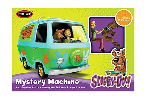 Outletdel ocio Maqueta Furgoneta Scooby Doo. Incluye Personajes Scooby y Shaggy. Kit de Montaje facil. Escala 1/25