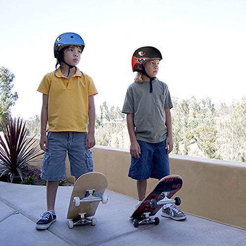 OUYA Cascos De Bicicleta para Niños, Casco De Patinaje De Ciclismo Ajustable Y Multideportivo para Niños Y Niñas - 51-54Cm / 20-21.2In,Rosado