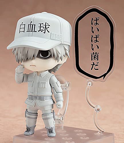 OVERSD ¡Células De Anime En El Trabajo !: Figura De Acción De Nendoroid De Glóbulos Blancos Con Accesorios Caja De Color Personaje De Anime De Dibujos Animados Muñeca Modelo Estatua Adorno Colección R